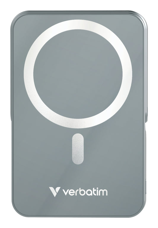 Verbatim Charge ‘N’ Go Power Bank with Stand Magnetic Wireless 10000mAh - Grey – view 2