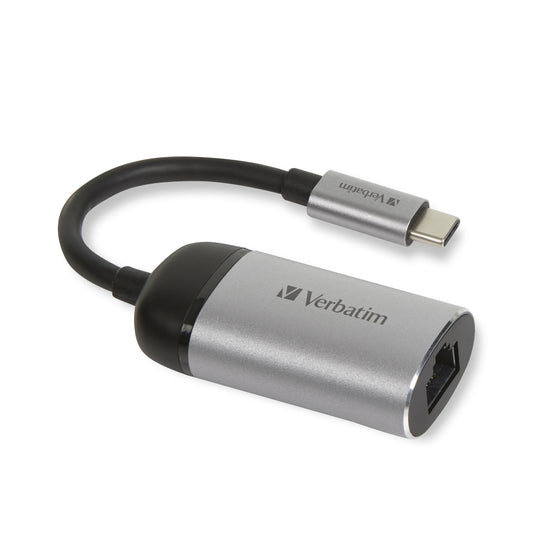 Verbatim USB-C™ to Gigabit Ethernet Adapter 10cm Cable
