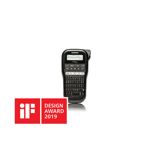 Brother P-Touch H-110 Handheld 2 Line Printer; 6-12MM; Tape - 9 Volt Adapter Not Included Qwerty Keyboard