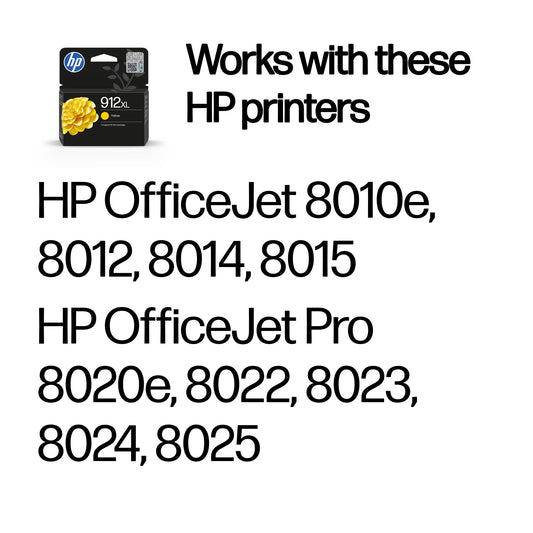 HP 912 Xl High Yield Original Black Ink Cartridge – view 2