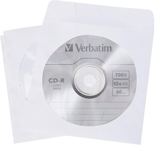 Verbatim CD Sleeves 50 Pack – view 2