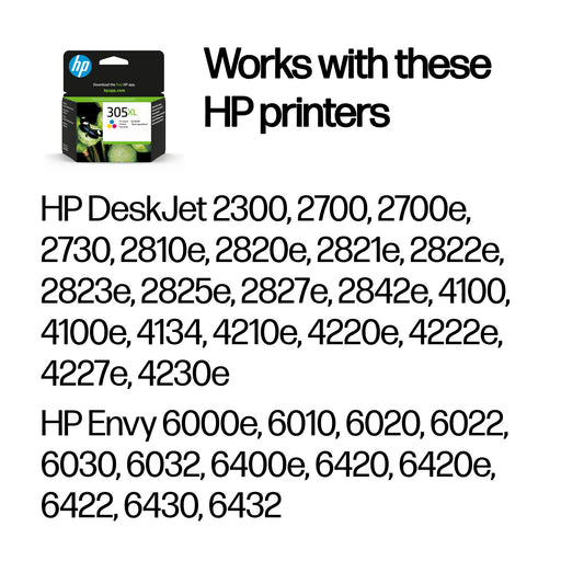 HP 305XL Tri-Colour Ink Cartridge – view 2