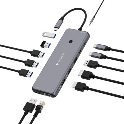 Verbatim USB-C Pro Multiport Hub 13 Port CMH-13 No Sd Slot