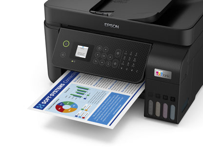 Epson A4 Ecotank Colour 4 in 1 Printer with Wi-Fi Direct Ethernet and Adf – view 7