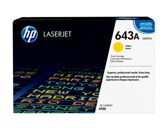 HP 643A Original Yellow Laserjet Toner Cartridge
