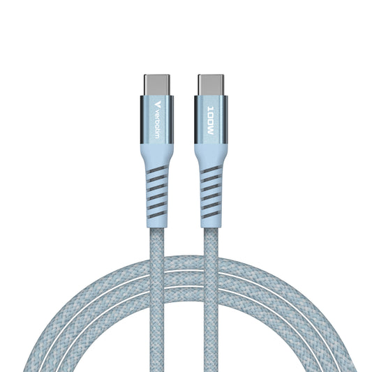 Verbatim Sync & Charge USB C to USB C 100W Magnetic 120 cm - Blue – view 2