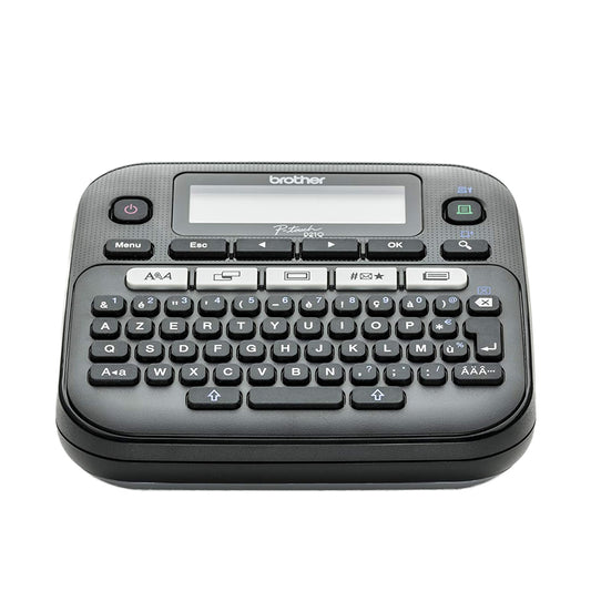 Brother P-Touch D210 Handheld 2 Line Printer; 6-12MM; Tape - 9 Volt Adapter Not Included Replaces D200 – view 2