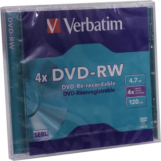 Verbatim Dvd-Rw (matt Silver) 4X (jewel Case) 5 Pack – view 2