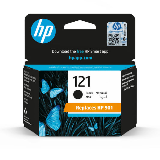 HP 121 Original Black Ink Cartridge