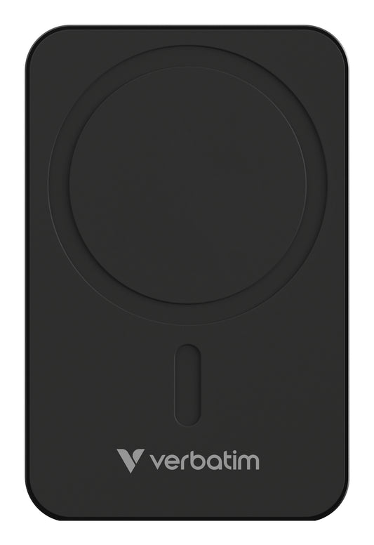 Verbatim Charge N Go Essential Power Bank Magnetic Wireless 20000mAh Black