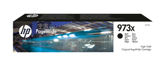 HP 973X High Yield Original Black Pagewide Cartridge