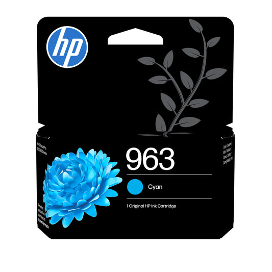 HP 963 Original Cyan Ink Cartridge